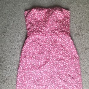 Ann Taylor Loft strapless dress. Size 10